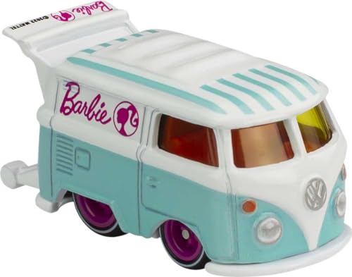 Hot Wheels Die Cast Modellino Furgone Vw Volkswagen Barbie Kool Kombi - Scala 1:64 - Lunghezza 6Cm Pop Culture Hxd96