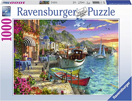Ravensburger - Puzzle Meravigliosa Grecia , 1000 Pezzi, Puzzle Adulti