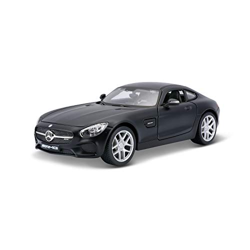 Tobar M31134B 1:24 Nero Opaco Mercedes-Benz Amg Gt, Disegni E Colori Assortiti