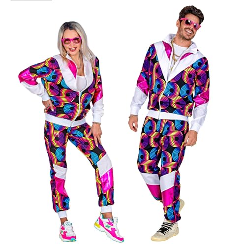 80'S Disco Shell Suit (Jacket, Pants) - (L)