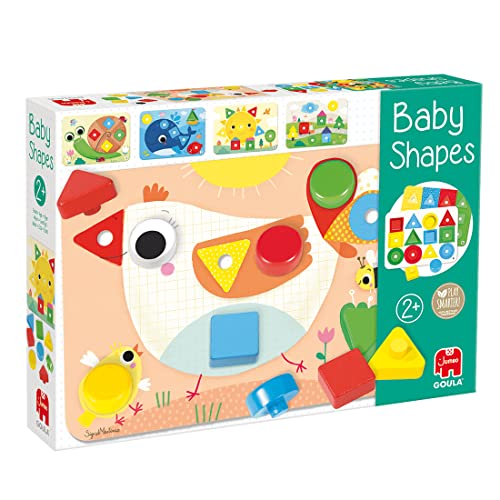 Goula Forme Giochi Da Tavolo Educativi Per Bambini-Dai 2 Anni In Su, Multicolore, 59456