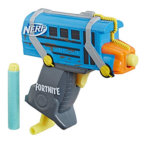 Hasbro Nerf- Microshots Fortnite Battle Bus, E6752Es1