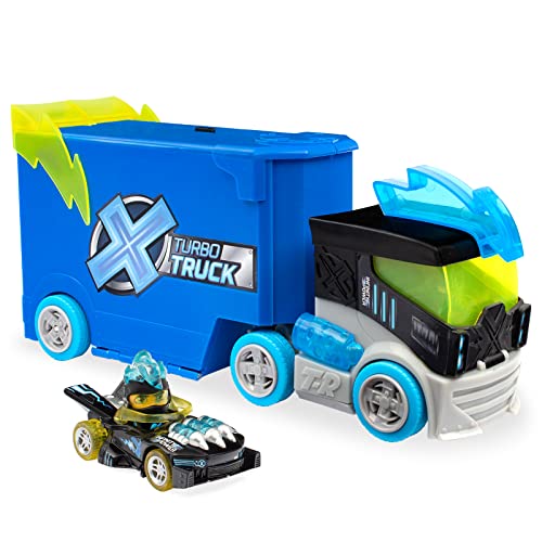 T-Racers Turbo Truck - Autocarro X-Racer Con 1 Pilota X-Racer E 1 Veicolo X-Racer Esclusivi