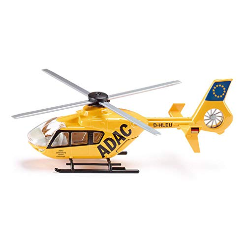 Siku 2539, Elicottero Di Soccorso, 1:55, Metallo E Plastica, Giallo, Rotori Mobili