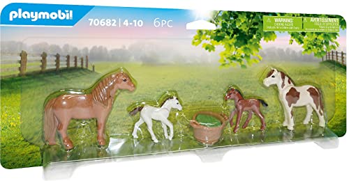 Playmobil Country 70682, Famiglia Di Pony, Dai 4 Anni