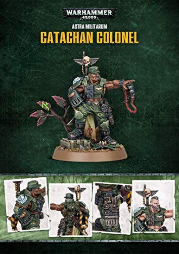 Games Workshop Astra Militarum Catachan Colonel Promo Edizione Limitata