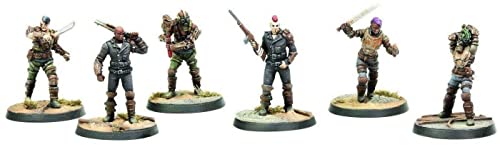 Fallout Wasteland Warfare Miniatures Raiders, Scavvers And Psychos