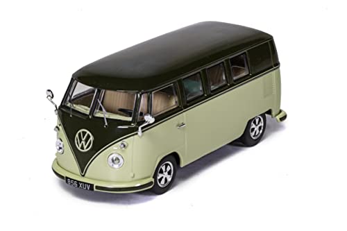 Corgi Va14502 Volkswagen Campervan Type 2, Verde Palma E Verde Sabbia