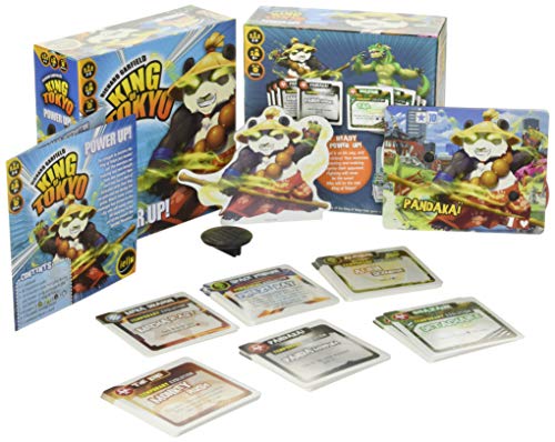 Iello , King Of Tokyo: Power Up Expansion , Board Game , Ages 8+ , 2 To 6 Players , 30 Mins Minutes Playing Time