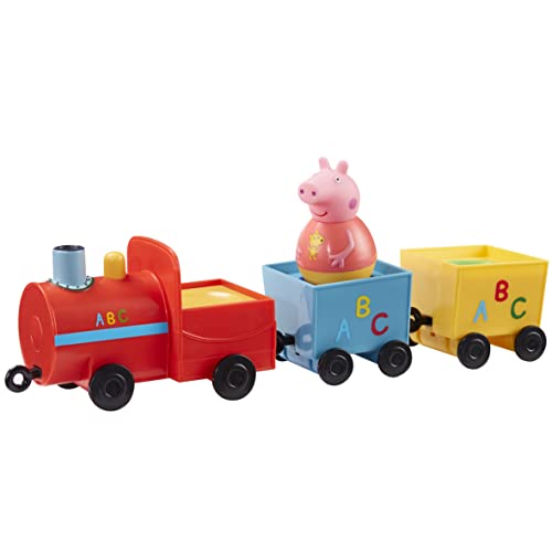 Peppa Pig Weebles Pull Along Wobbily Train, First Toy, Preschool Toy, Imaginative Play, Gift For 18 Months+