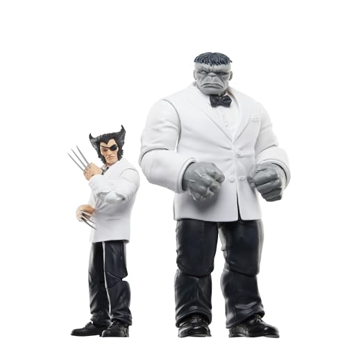 Hasbro Marvel Legends Series, Marvel'S Patch E Joe Fixit, Confezione Con 2 Action Figure Collezionabili Per Adulti In Scala Da 15 Cm, 50° Anniversario