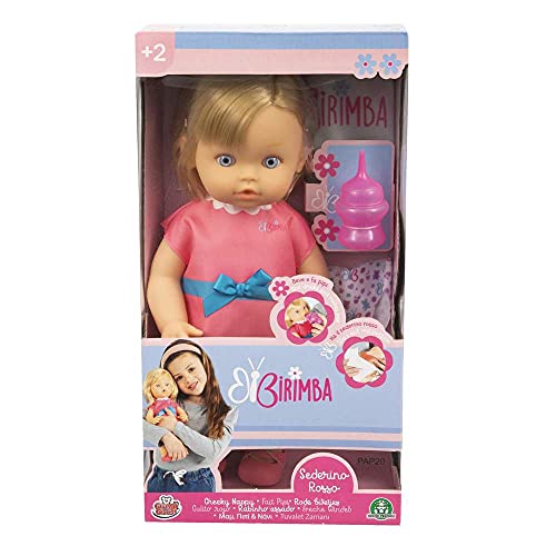Grandi Giochi Birimba Bambola Con Sederino Rosso Che Scompare Con Acqua Calda. Con Accessori Inclusi-Brb00000, 8056379121978