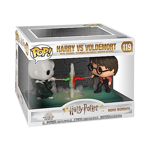 Funko Pop! Moment: Harry Potter Vs Voldemort- Figura In Vinile Da Collezione - Idea Regalo - Merchandising Ufficiale - Giocattoli Per Bambini E Adulti