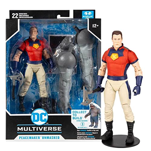 Mcfarlane Toys, Dc Multiverse Build-A - Action Figure Da Collezione Dc Suicide Squad Da 17,8 Cm, Personaggio Da Collezione Dc Suicide Squad Con Base D