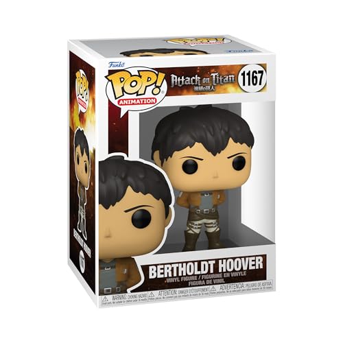 Funko Pop! Animation: Attack On Titan - Bertholdt Hoover - Figura In Vinile Da Collezione - Idea Regalo - Merchandising Ufficiale - Giocattoli Per Bam