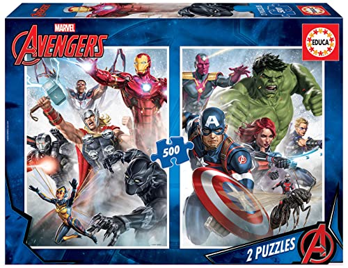 Educa - 2X500 Marvel Mania (17994)
