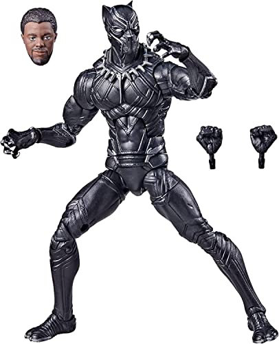 Hasbro- Figura Legacy Collection Black Panther Marvel 15Cm, 141759