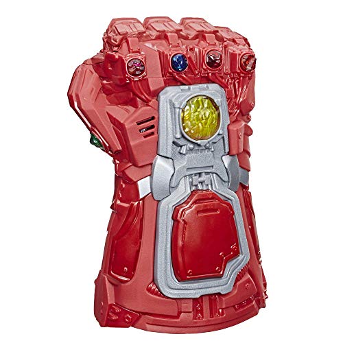Marvel Avengers: Endgame Red Infinity Gauntlet Electronic Fist Roleplay Toy With Lights And Sounds For Children Aged 5 And Up