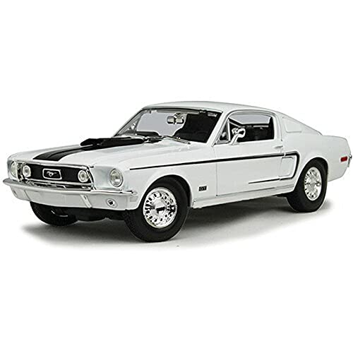 Maisto Scala 1:18 1968 Ford Mustang Gt Cobra Jet Diecast Vehicle (Colors May Vary)