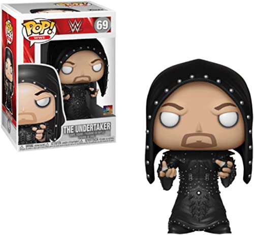 Funko Pop! Vinyl: Wwe - Undertaker - (Hooded) - Figura In Vinile Da Collezione - Idea Regalo - Merchandising Ufficiale - Giocattoli Per Bambini E Adul