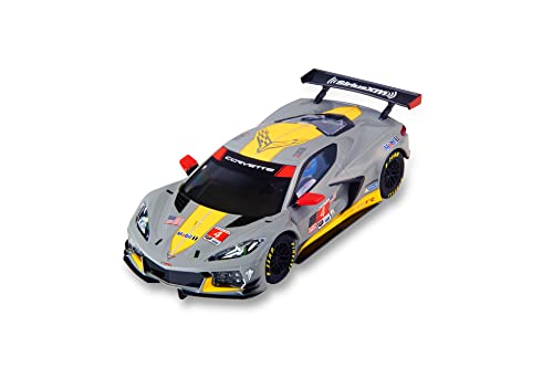 Scalextric - Auto Chevrolet Corvette C8R Fassler Con Luci. 15X9X9Cm, Multicolore (U10426S300)