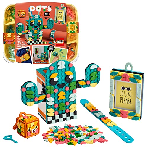 Lego Dots 41937 - Set Creativo Divertente Estivo Per Bambini, Set Di Giocattoli Per Il Fai Da Te, Bracciali, Decorazioni Per La Cameretta Dei Bambini 