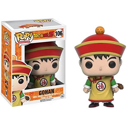 Funko- Dragon Ball Z-Gohan Figurina, Multicolore, 7424
