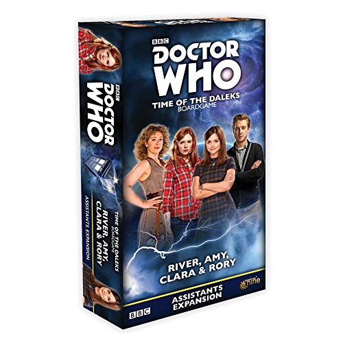 Doctor Who - Time Of The Daleks Board Game - River Amy Clara And Rory Friends Expansion