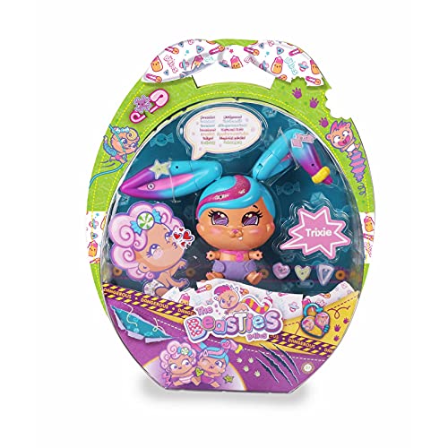 The Bellies From Bellyville - The Beastie Trixie, Bambola Neonata, Multicolore