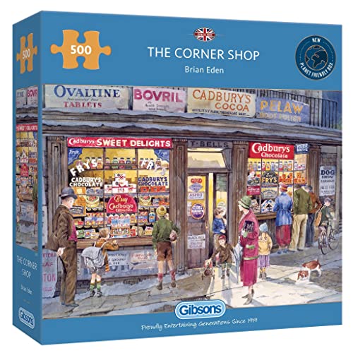 Gibsons - Corner Shop 500 Piece Jigsaw Puzzle