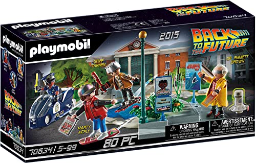 Playmobil Back To The Future 70634, Parte Ii Inseguimento Sull'Hoverboard, Dai 5 Anni
