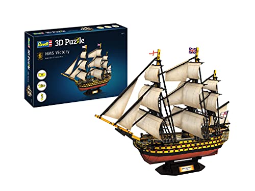 Revell- Hms Victory 3D Puzzle, Colore Multi-Colour, 00171