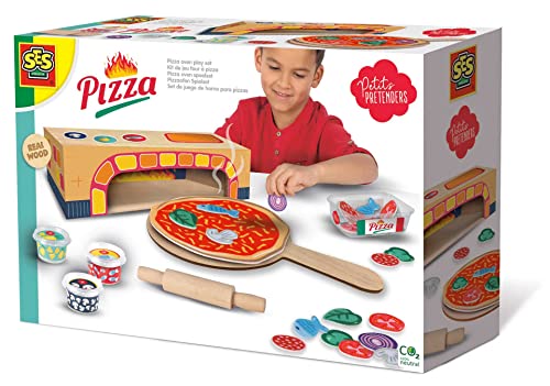 Ses Creative- Set Da Gioco Per Forno Per Pizza, Vari Colori, Medium, 18016