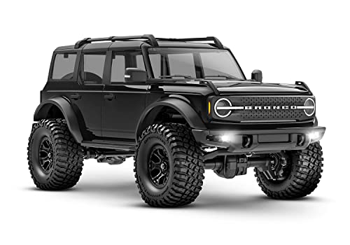 Traxxas Trx-4-M Ford Bronco 4X4 Nero Rtr Incl. Batteria/Caricatore - 97074-1-Blk