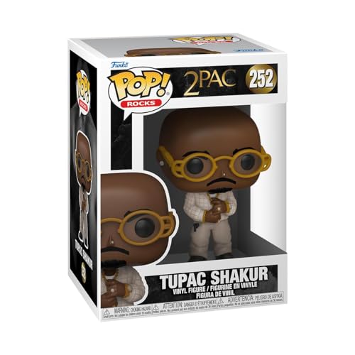 Funko Pop! Rocks: Tupac - Loyal To The Game - Figura In Vinile Da Collezione - Idea Regalo - Merchandising Ufficiale - Giocattoli Per Bambini E Adulti