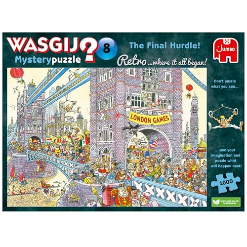 Jumbo- Puzzle Da 1000 Pezzi, Multicolore, 1110100330