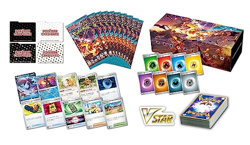 Pokemon Gioco Di Carte Scarlet & Violet Deck Build Box Ossidiana Fiamma (Giapponese), Nero (Non)