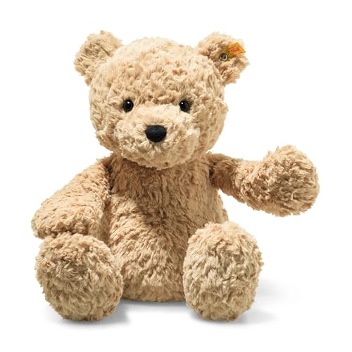 Steiff Peluche Teddy Jimmy Marrone Chiaro, 40 Cm, Soft Cuddly Friends, Morbido Peluche Per Ragazzi, Ragazze E Bambini, A Partire Da 0 Mesi, Orsacchiot