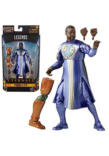 Hasbro Marvel Legends Series - Phastos (Action Figure 15 Cm, Con 2 Accessori Inclusi, Build-A-Figure, The Eternals)