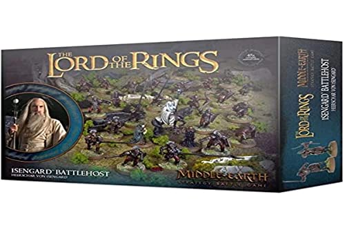 Games Workshop - Gioco Di Battaglia Di Strategia Della Terra Di Mezzo: Il Signore Degli Anelli - Isengard Battlehost