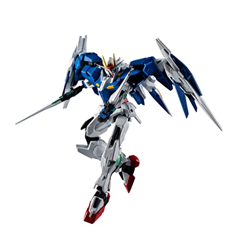 Bandai Merchandising Licence Tamashi Nations - Mobile Suit Gundam - Gn-0000 + Gnr-010 00 Raiser, Spirits Gundam Universe