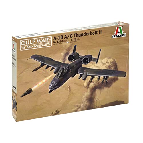Italeri 1376 - Gulf War: A-10 A/C Thunderbolt Ii Model Kit Scala 1:72