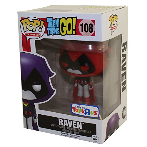 Funko Pop! Red Raven Teen Titans Go Exclusive #108 Vinyl Figure By Opp