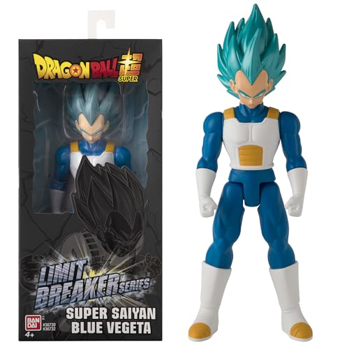Bandai - Dragon Ball Super - Action Figure Gigante Limit Breaker Da 30 Cm - Super Saiyan Vegeta Blue - 36732