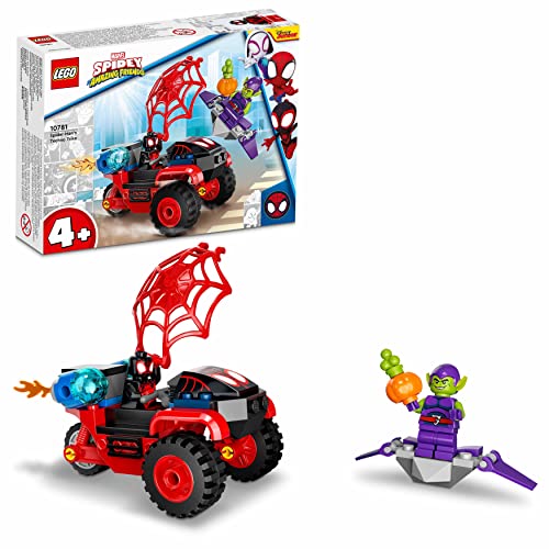 Lego Marvel Spidey E I Suoi Fantastici Amici Miles Morales: La Techno Trike Di Spider-Man Giocattolo Con Macchina, Giochi Per Bambini Dai 4 Anni 10781