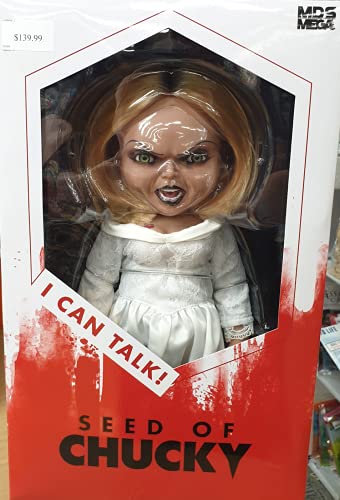 Child'S Play Seed Of Chucky Mds Mega Scale 15 Inch Talking Tiffany Doll, White, One Size
