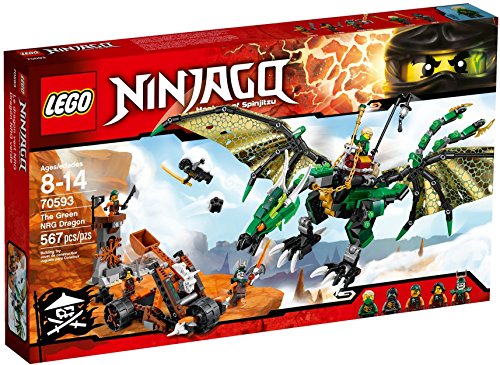 Lego Ninjago 70593 - Set Costruzioni, Dragone Nrg Verde