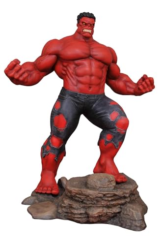 Diamond Estatua Red Hulk, Multicolor (Jun192397)