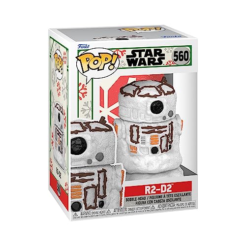 Funko Pop! Star Wars: Holiday - R2-D2 - Snowman- Figura In Vinile Da Collezione - Idea Regalo - Merchandising Ufficiale - Giocattoli Per Bambini E Adu