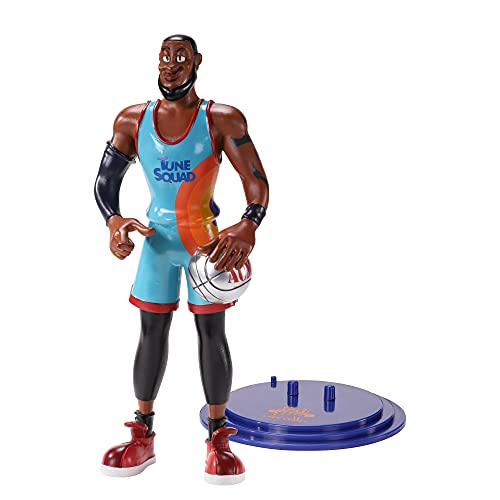 The Noble Collection Figura Maleable Lebron James 19Cm, Multicolor, Taglia Unica
